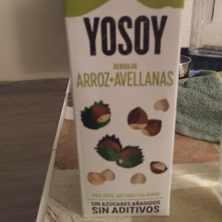 photo of Yosoy Bebida de arroz y avellanas shared by @ditovegan on  08 Jan 2022 - review
