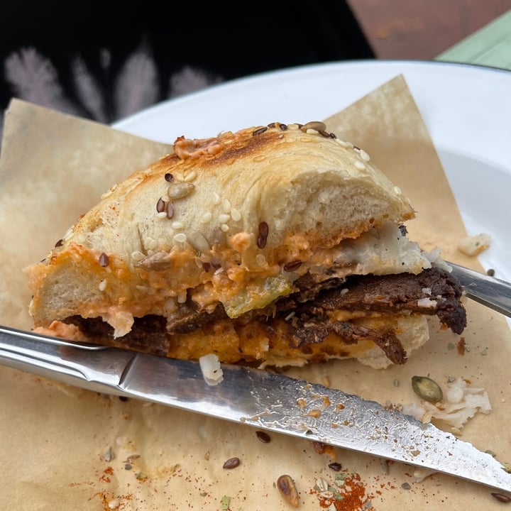 photo of Grumpy & Runt | Little Deli & Donuts Rueben(Esque) Bagel shared by @jethrotait on  26 Mar 2021 - review