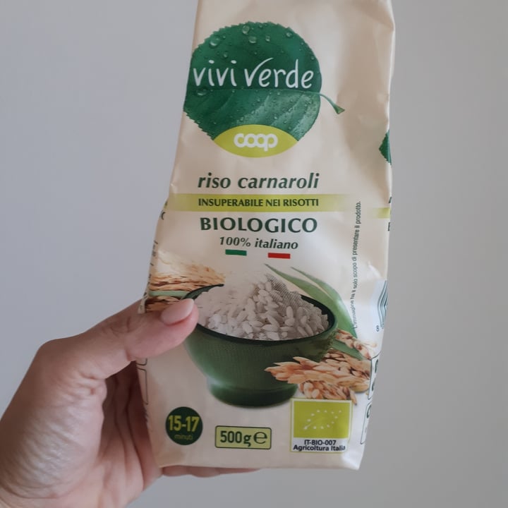 photo of Vivi Verde Coop Riso carnaroli biologico shared by @paolinasw on  25 Sep 2022 - review