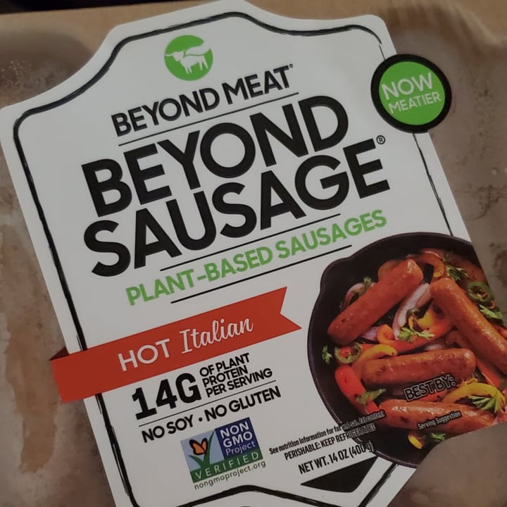 photo of Beyond Meat Beyond Sausage Hot Italian shared by @joman12 on  20 May 2020 - review