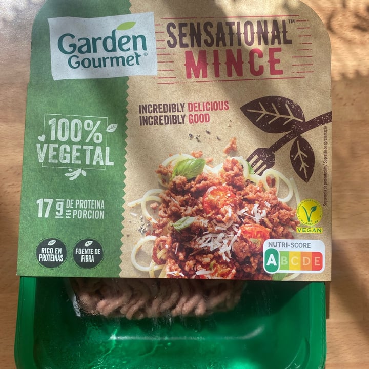 photo of Garden Gourmet Sensational Mince shared by @naturalboy on  13 Jul 2021 - review