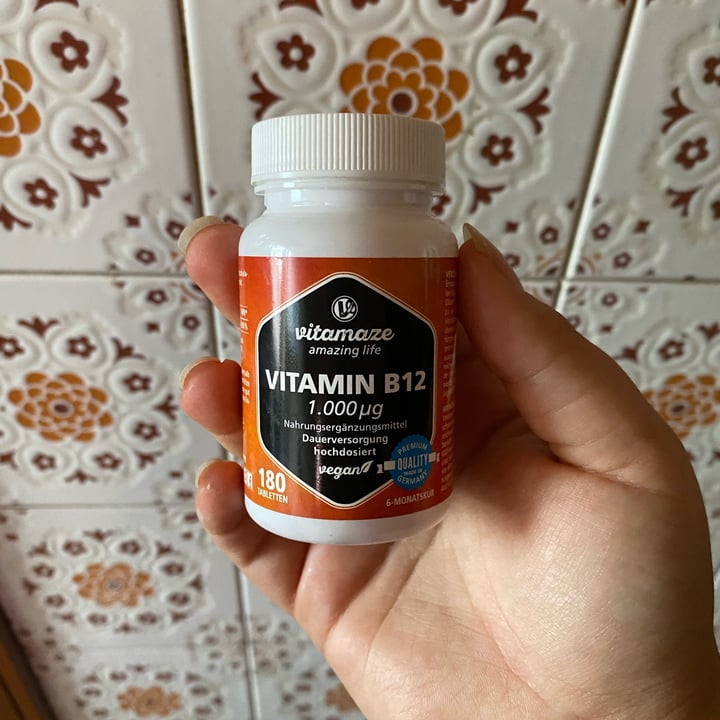 photo of Vitamaze VITAMIN B12 shared by @martalombardi on  14 Jun 2022 - review