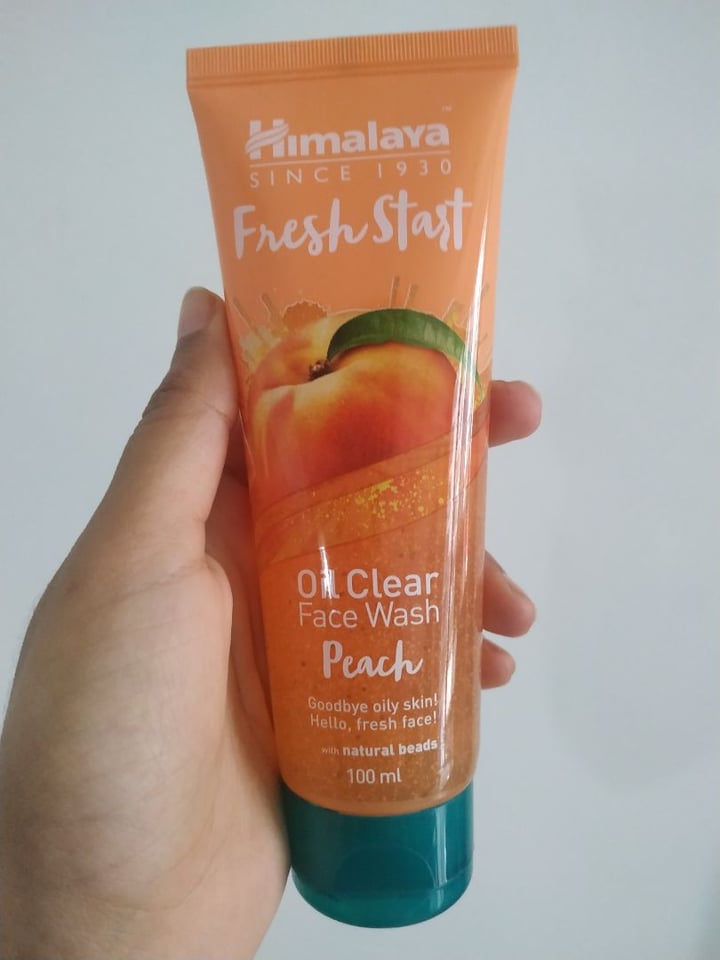 photo of Himalaya Herbals Oil clear face wash Peach shared by @thebackpacker on  16 Mar 2020 - review