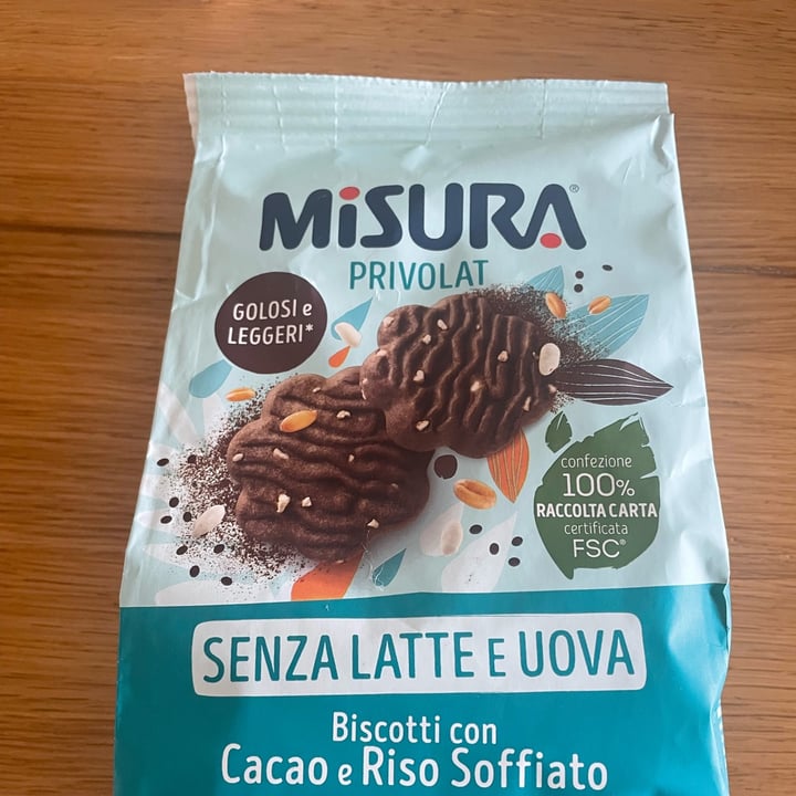 review photo of Misura Biscotti con cacao e riso soffiato - Privolat shared by @ariannabubola on 18 Feb 2022 - review