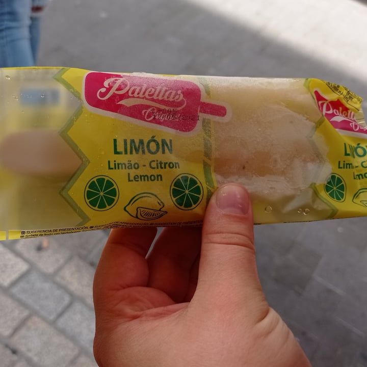 photo of Paletas Polo de limón y hierbabuena shared by @veganberta on  30 Sep 2021 - review