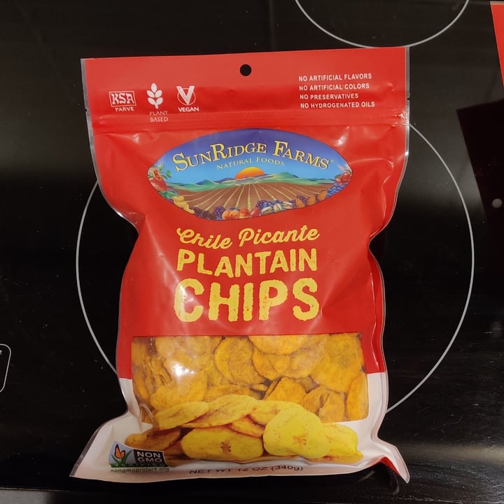 photo of SunRidge farms Chile Picante Plantain Chips shared by @steve0 on  08 Mar 2022 - review