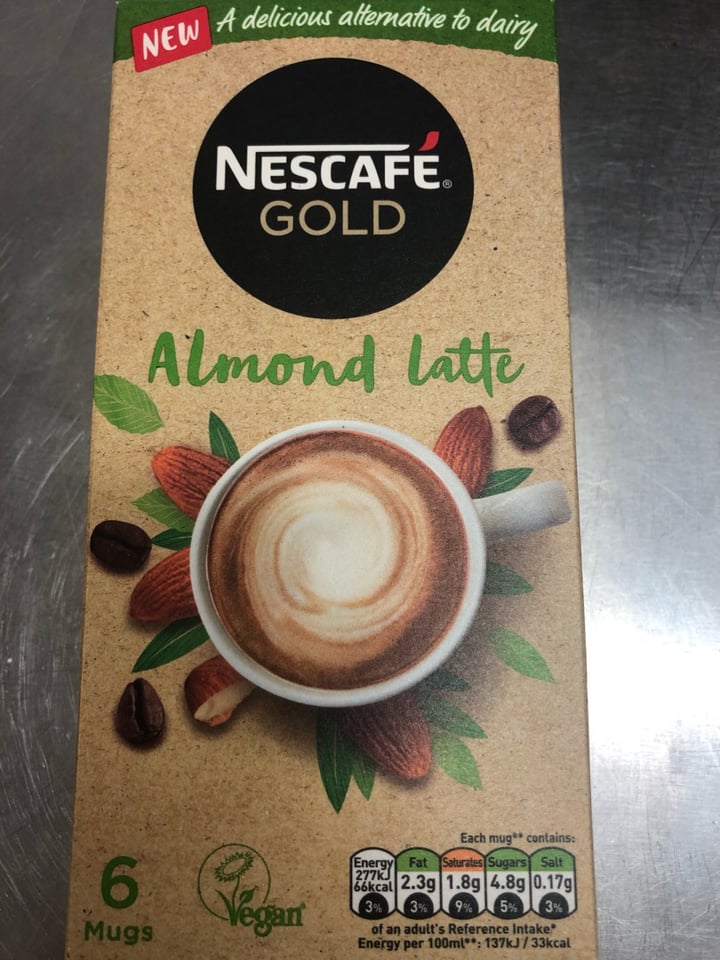 photo of Nescafé Almond latte shared by @jemmaclarke on  14 Aug 2019 - review