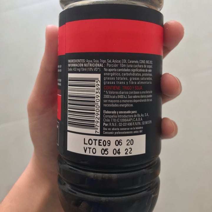review photo of Dos Anclas Salsa de soja shared by @sgaischuk on 10 Sep 2020 - review