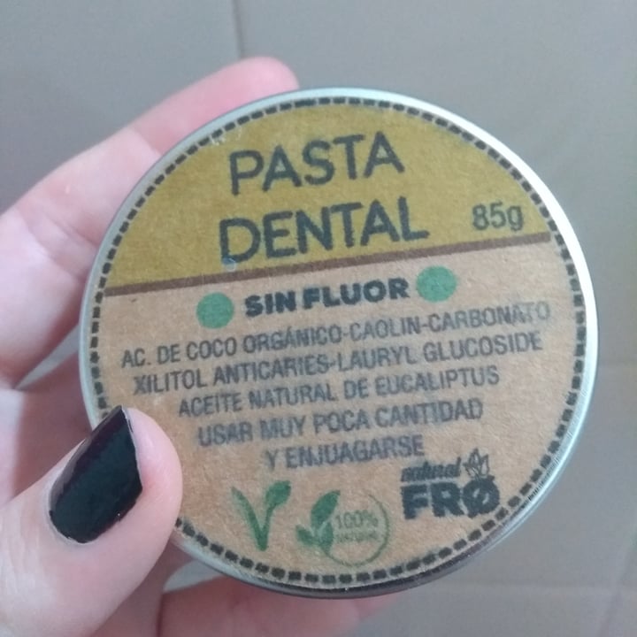 review photo of Natural Frø Pasta Dental shared by @revolucionloba on 11 Nov 2020 - review