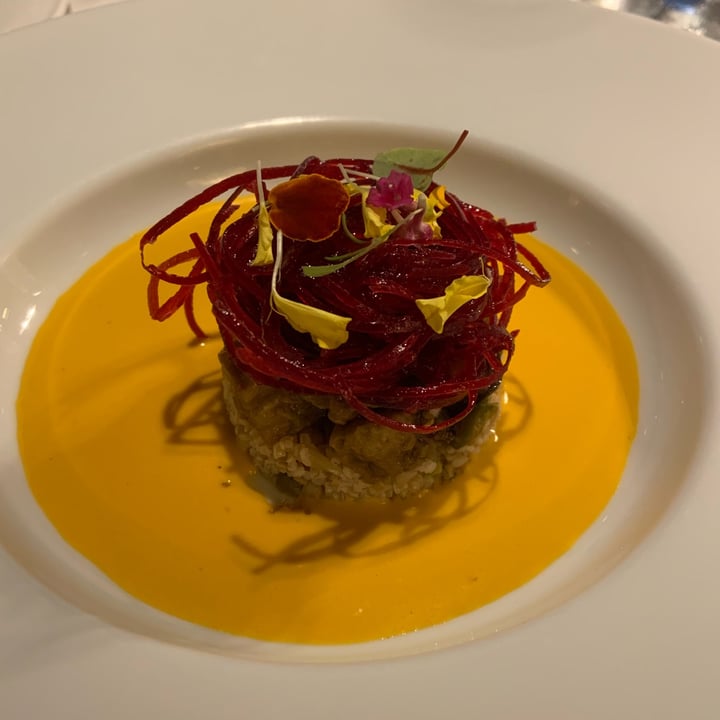 review photo of Ristorante Vespasia Cous Cous di Farro, Verdurine e Gazpacho shared by @gaiasct on 28 Sep 2022 - review