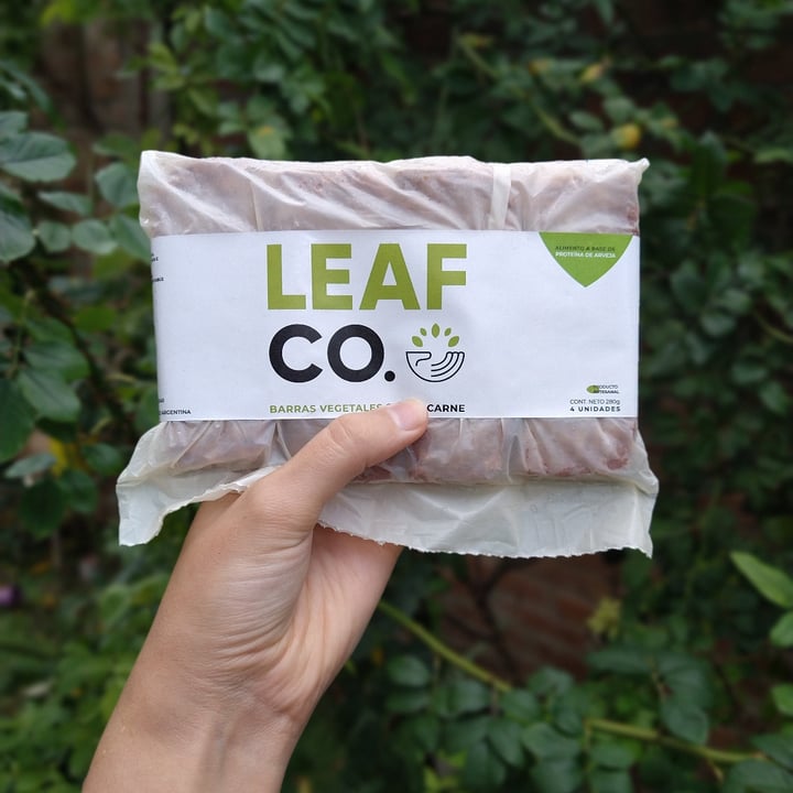 photo of Leaf co. barritas de no carne shared by @amarantaveg on  03 May 2022 - review