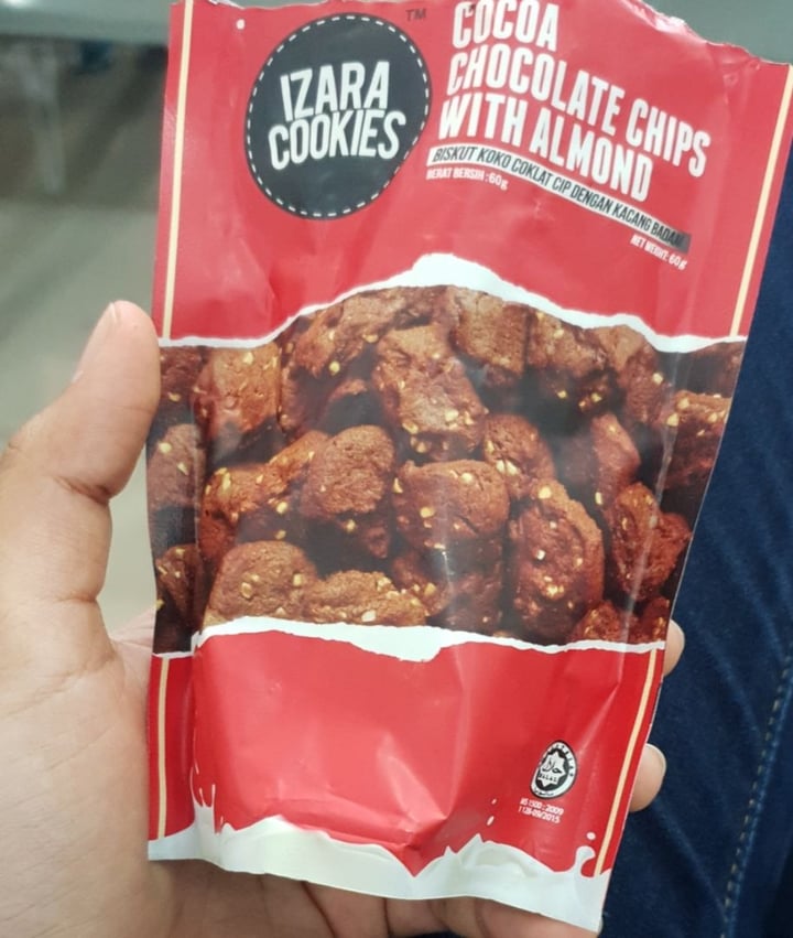 photo of Izara Cookies Chocolate Cookies shared by @sinthuvinee on  22 Jun 2019 - review