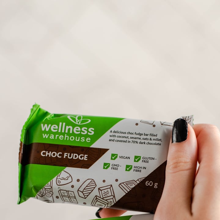 photo of Wellness Warehouse Choc Fudge Bar shared by @theleafeaters on  18 Dec 2021 - review
