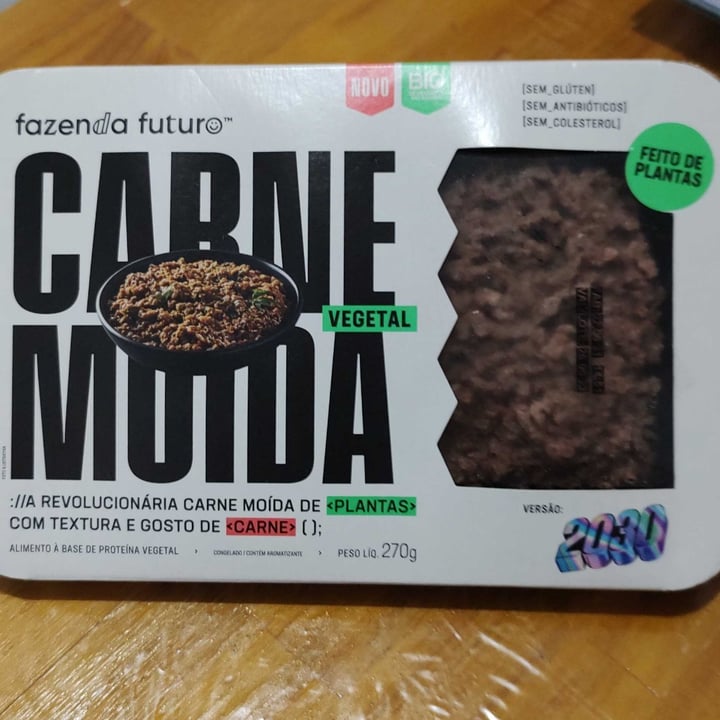photo of Fazenda Futuro - Future Farm Carne Moída shared by @marianarevoredo on  27 Apr 2022 - review