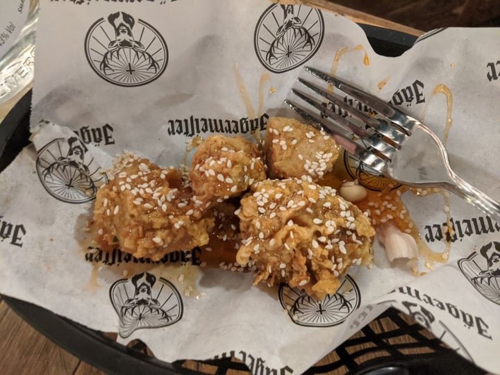 review photo of Down the Hatch Jackfruit Nuggets With Sticky Jager Glaze shared by @aivilomt on 23 Jan 2020 - review