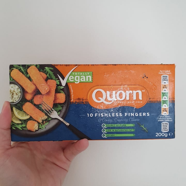 photo of Quorn Fishless Fingers shared by @shengasaurus on  10 Oct 2020 - review