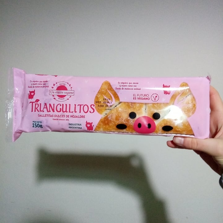 photo of Un Rincón Vegano Triángulitos De Hojaldre shared by @juanalamothecoulomme on  03 Sep 2021 - review