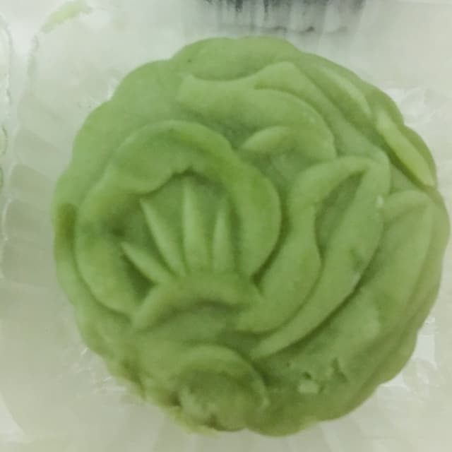 Foto do prato “Green tea snowskin mooncake”