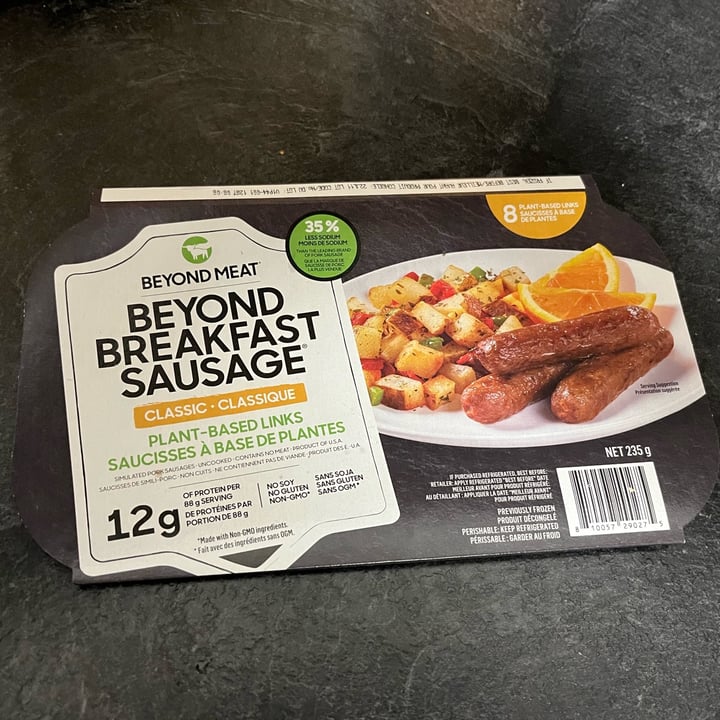 photo of Beyond Meat Beyond breakfast Sausage Classic  shared by @firstelektra on  18 Jan 2022 - review