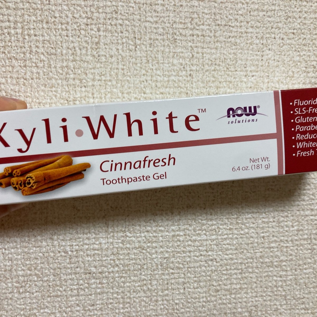 NOW® xyli white cinnafresh toothpaste gel Reviews abillion