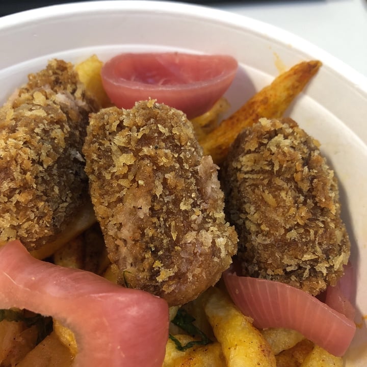 review photo of Planta Base Burgers Nuggets de Arroz & Tofu shared by @rbalzardi on 17 Feb 2021 - review