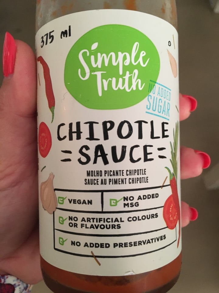 photo of Simple Truth Chipotle Sauce shared by @bonapetaste on  04 Jan 2020 - review