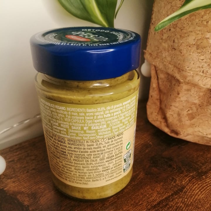 photo of Barilla Pesto Vegan shared by @irene80 on  22 Apr 2022 - review