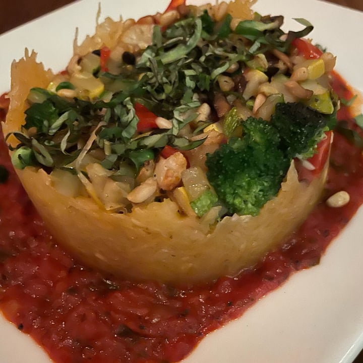 photo of Perry's Steakhouse & Grille - Cool Springs Spaghetti Squash Primavera shared by @veggietable on  22 Jun 2022 - review