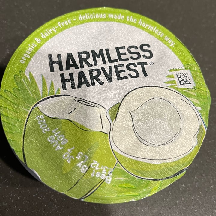 photo of Harmless Harvest Coconut yogurt plain shared by @sedahere on  18 Jul 2022 - review