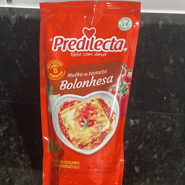review photo of Predilecta Molho de tomate Bolonhesa shared by @aicereinke on 18 May 2022 - review