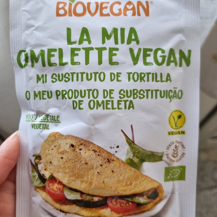 photo of Biovegan la mia omelette vegan shared by @marie91 on  10 Oct 2022 - review