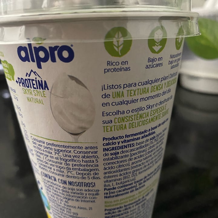 review photo of Alpro Alpro Skyr Style Natur shared by @beaandveganfood on 30 Oct 2022 - review