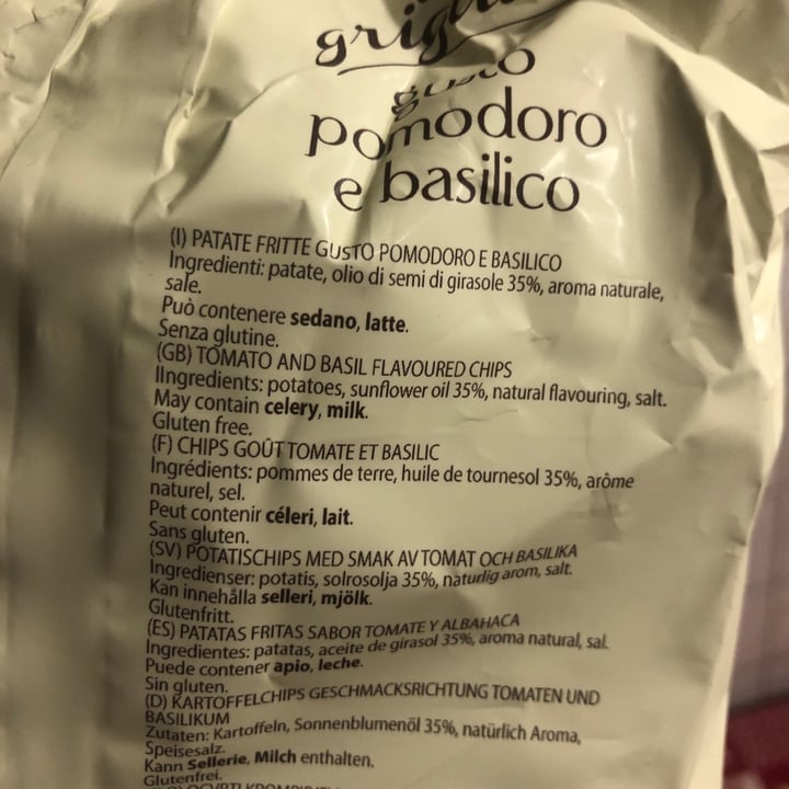photo of Pata Le Grigliate Pomodoro E Basilico shared by @giuliettaveg on  24 Apr 2021 - review