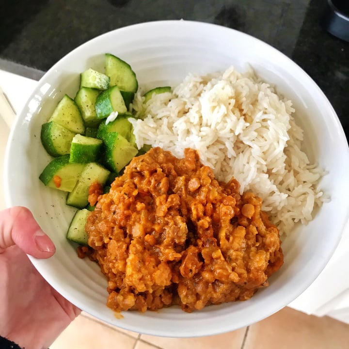 photo of Plant Kitchen (M&S) Cauliflower, Coconut & Lentil Dahl shared by @cookingwithkirstie on  04 Jan 2020 - review