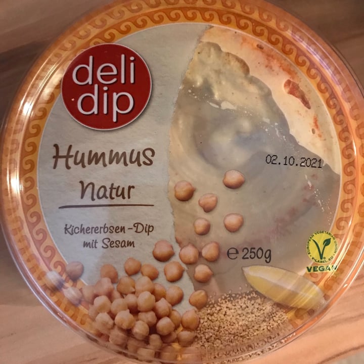 photo of Deli Dip Hummus natur shared by @srta-marta on  25 Sep 2021 - review