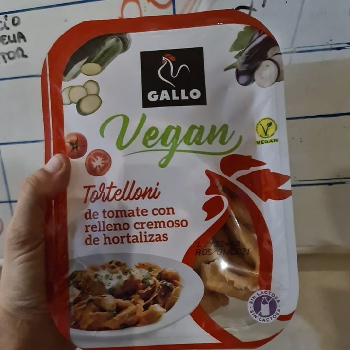 photo of Gallo Tortelloni de tomate relleno verduras shared by @pedropalo on  04 Jan 2021 - review