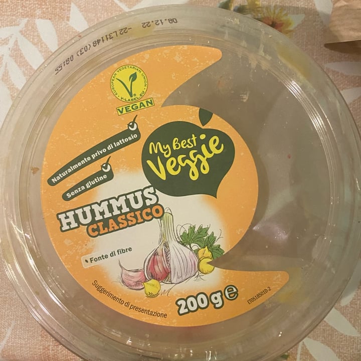 review photo of My Best Veggie Hummus classico shared by @llleo on 05 Dec 2022 - review