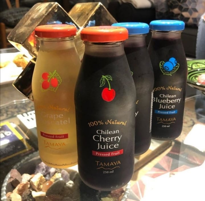 photo of Tamaya Chilean Cherry Juice shared by @chilevegano on  21 Mar 2020 - review