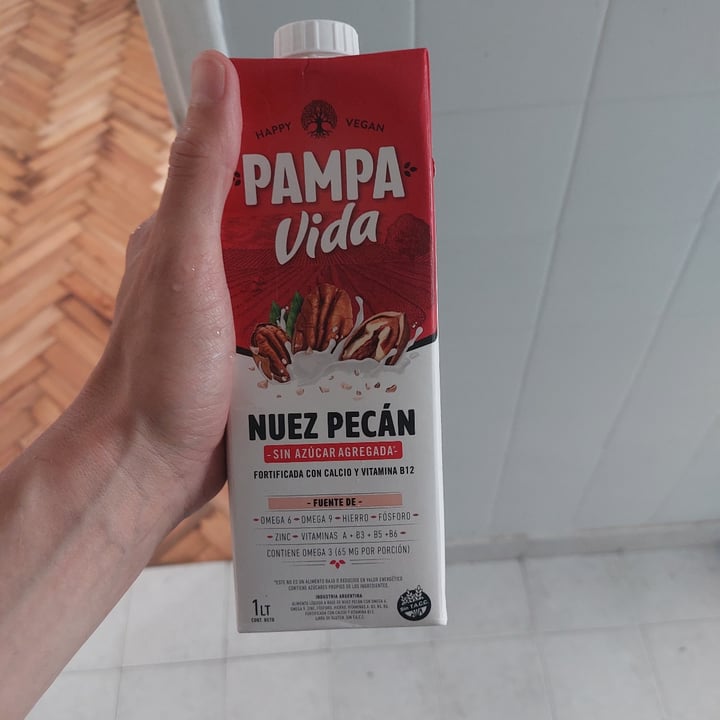 photo of Pampa Vida Leche de Nuez Pecan Sin Azúcar Agregada shared by @vegancricket on  31 Dec 2021 - review