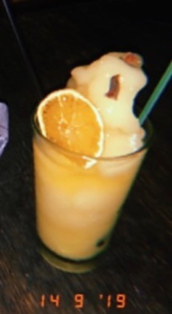 photo of Orange Bar Batman trago shared by @julietagermano on  09 Apr 2020 - review
