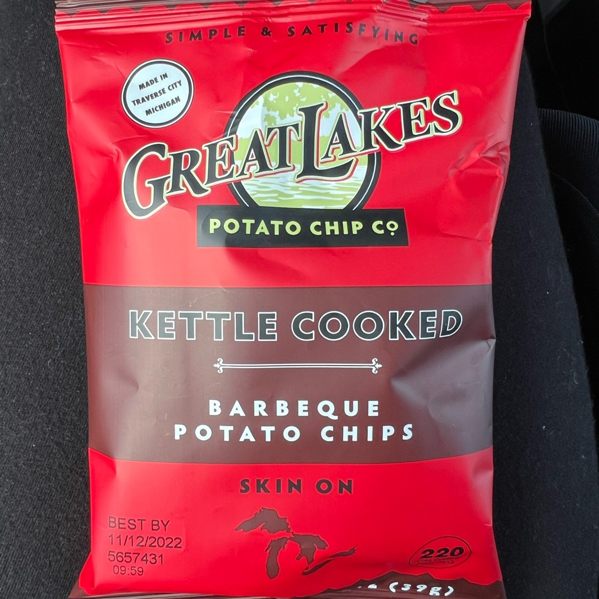 Great Lakes Potato Chip Co. Kettle Cooked Barbecue Potato Chips Reviews