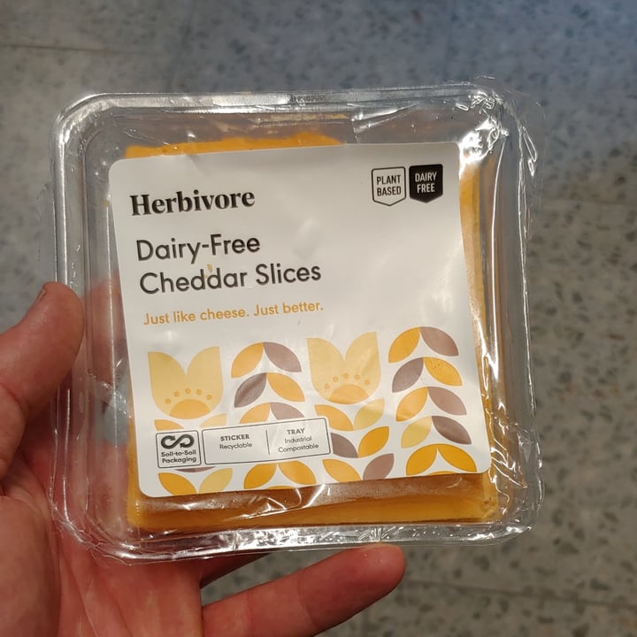 photo of Herbivore Dairy Free Cheddar Slices shared by @chado on  24 Nov 2021 - review