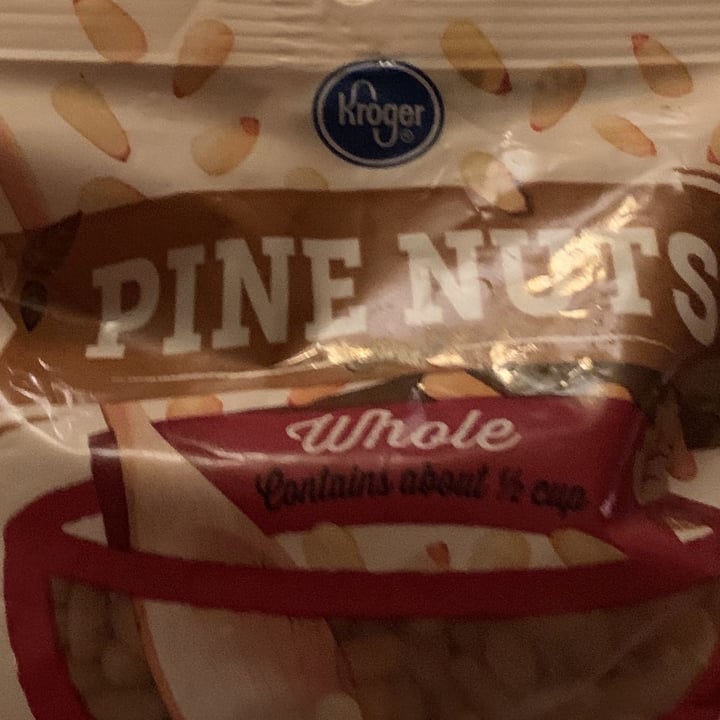 photo of Kroger Whole Pine Nuts shared by @ryanwoodhead01 on  03 Jan 2022 - review