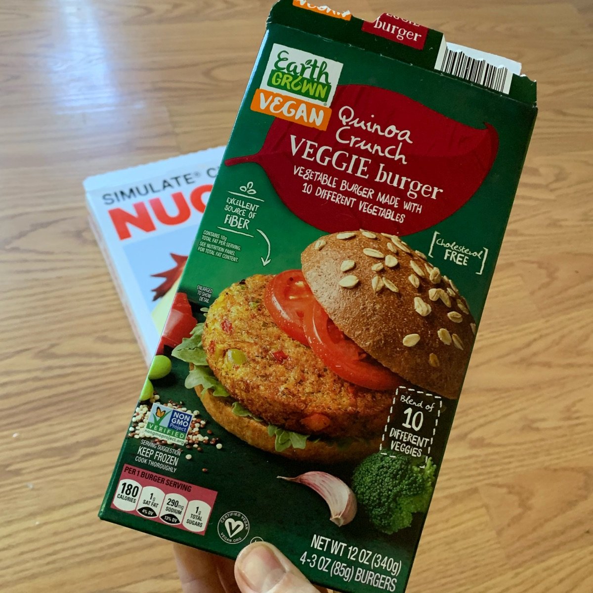 Earth Grown Quinoa Crunch Veggie Burger Reviews abillion