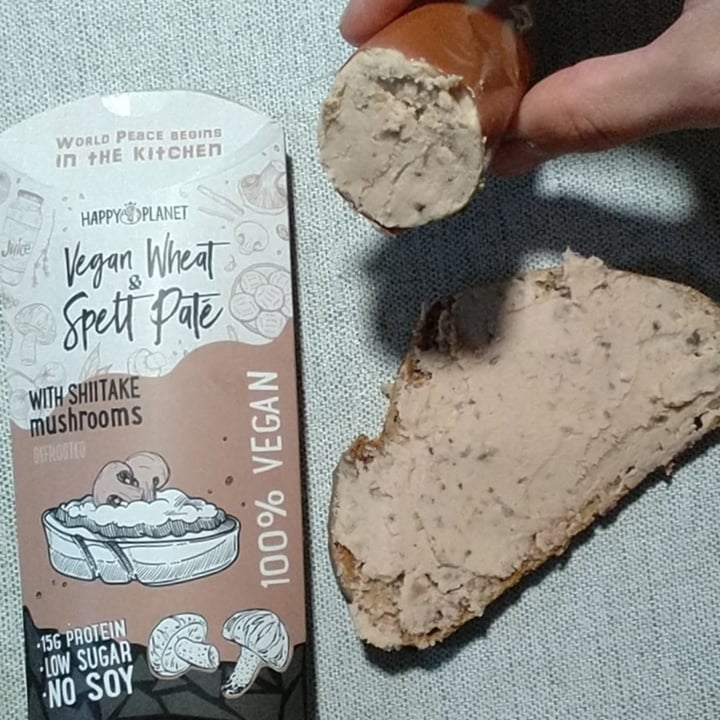 photo of Happy V Planet Vegan Wheat & Spelt Paté shared by @sym on  02 Jan 2021 - review