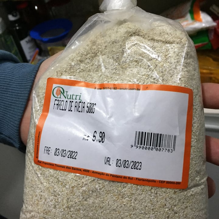 review photo of Nutry Farelo de Aveia shared by @thaisvs on 26 Jun 2022 - review