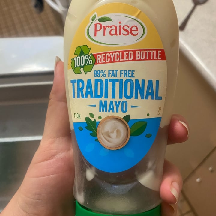 photo of Praise 99% fat free traditional mayonnaise shared by @nicolecarrigan on  19 Oct 2022 - review