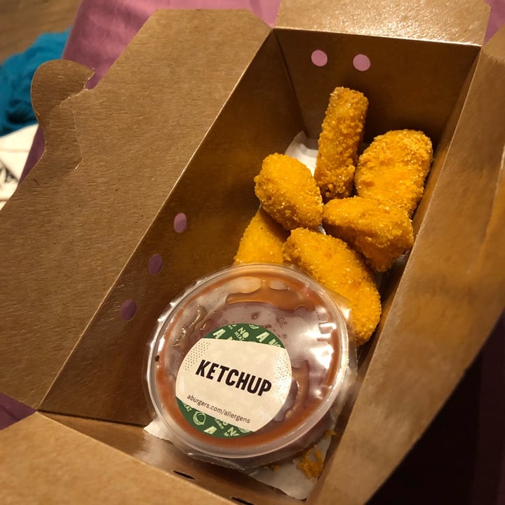 review photo of A Burgers: Dirty Vegan Burgers (Delivery only) Nuggets shared by @dhuyke on 20 Apr 2022 - review