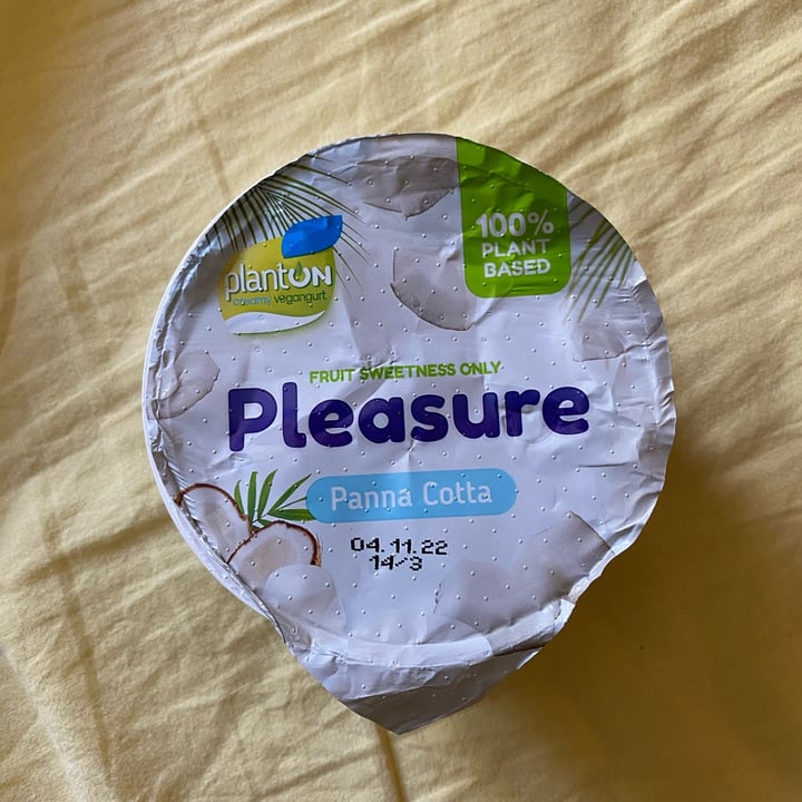 photo of planton pleasure Panna Cotta Cocco shared by @vegiuly on  01 Oct 2022 - review