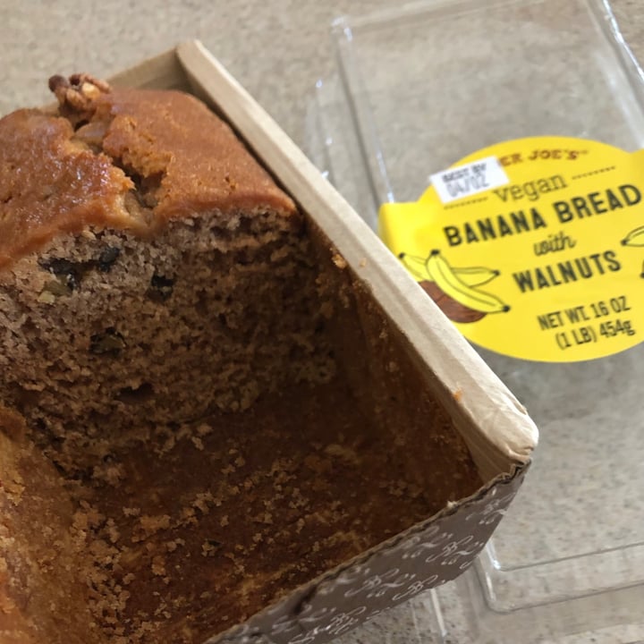 Trader Joe's Vegan Banana Bread with Walnuts Review abillion